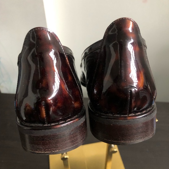Stuart Weitzman Tortoise She’ll Loafers Sz 7 - Picture 7 of 10